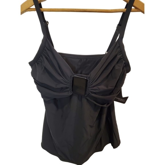 Magicsuit by Miracle Suit Tankini top sz 16 - Picture 1 of 10